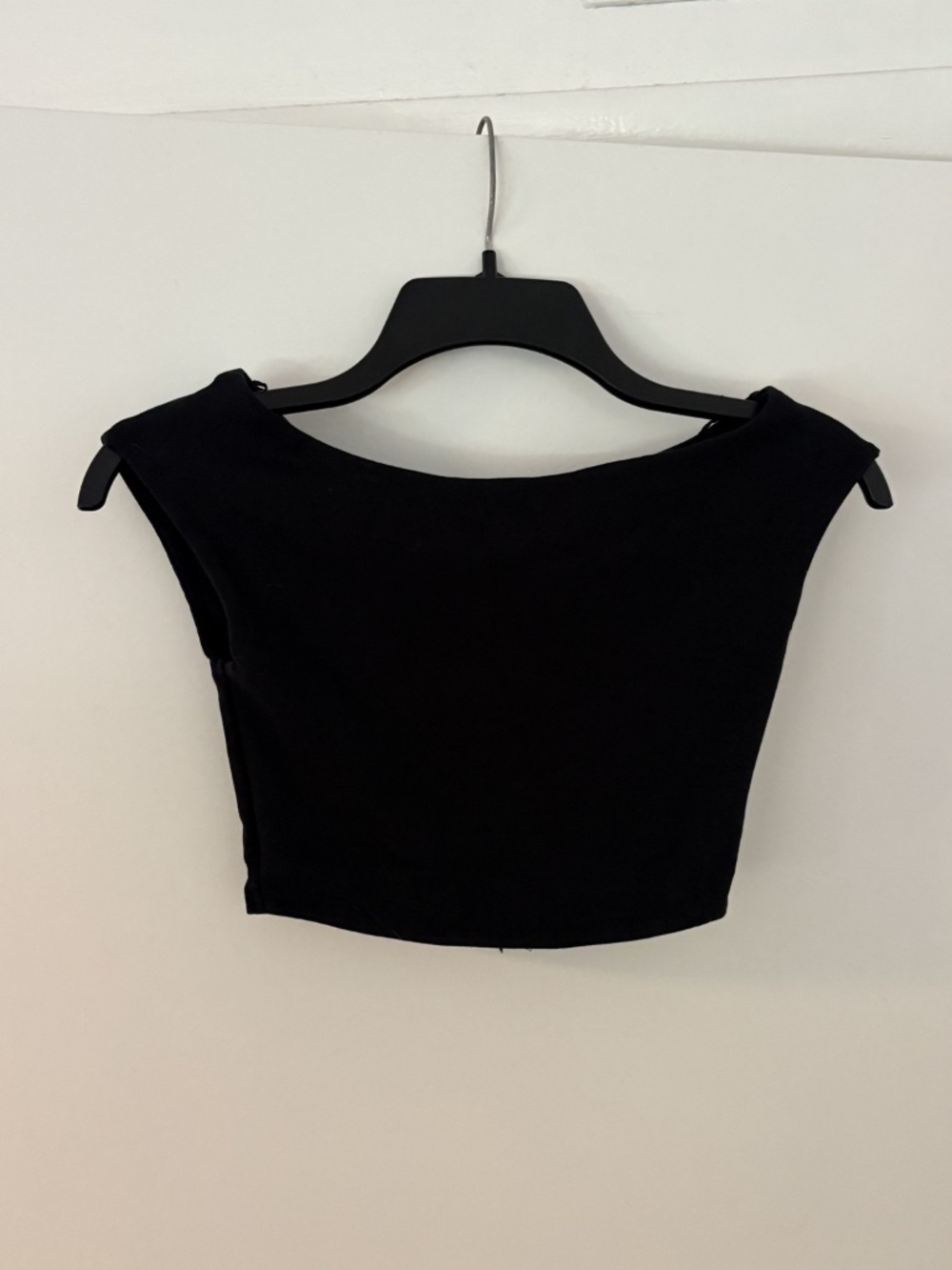Zara Boatneck Crop Top